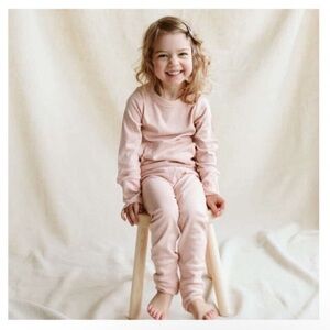 Goumi Bamboo Dusty Soft Pink Set 2t